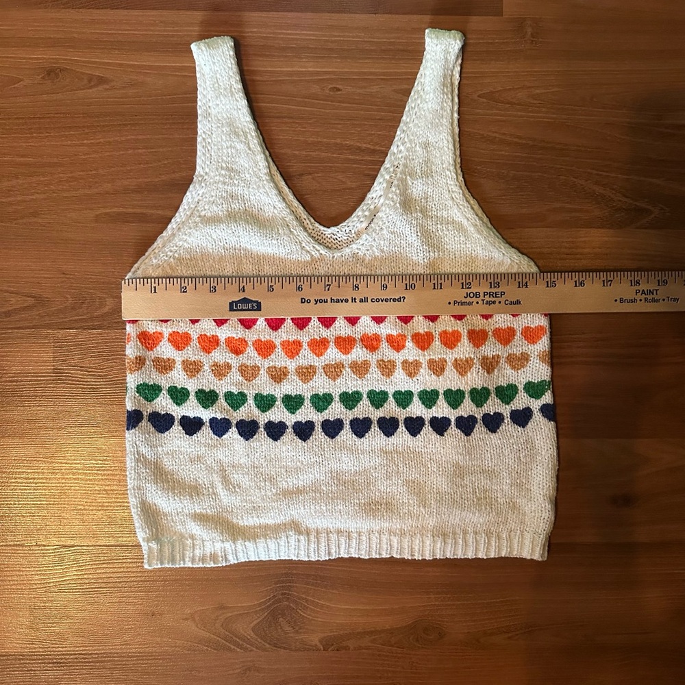 NWT Moon 🌙 & Madison ❤️ sweater tank size XS - Picture 3 of 5